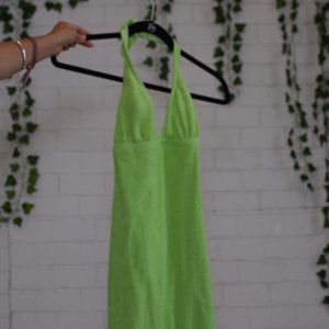 LA Blanca Rod Beattie Terry Halter Dress Cover Up